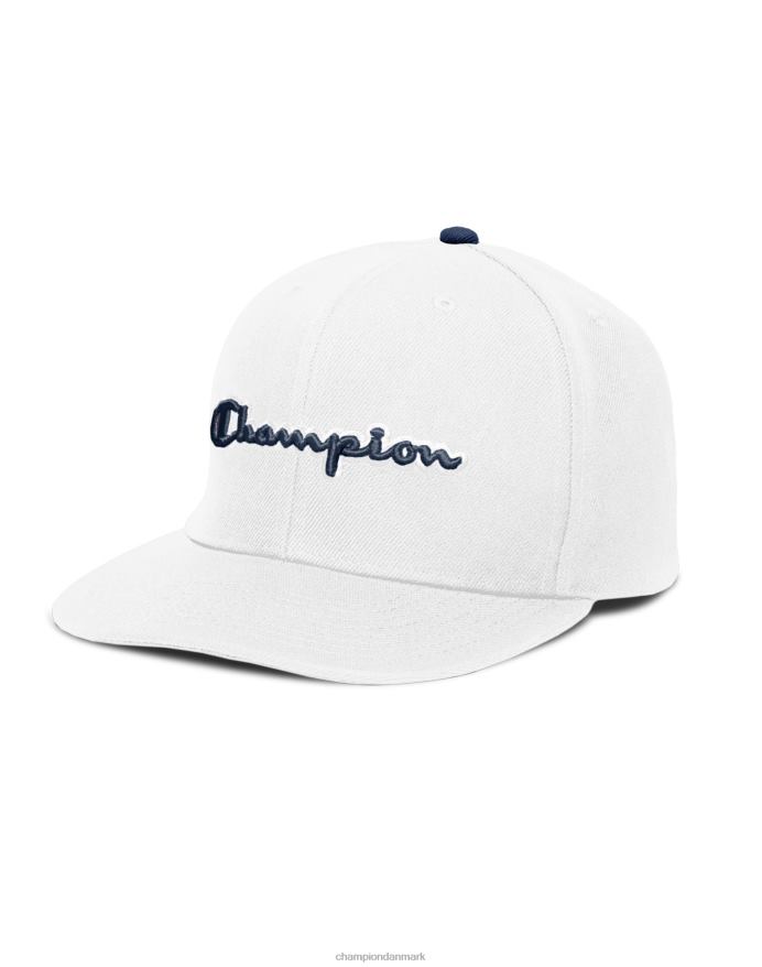 Champion bb snapback hat 3d script V6J66883 hvid