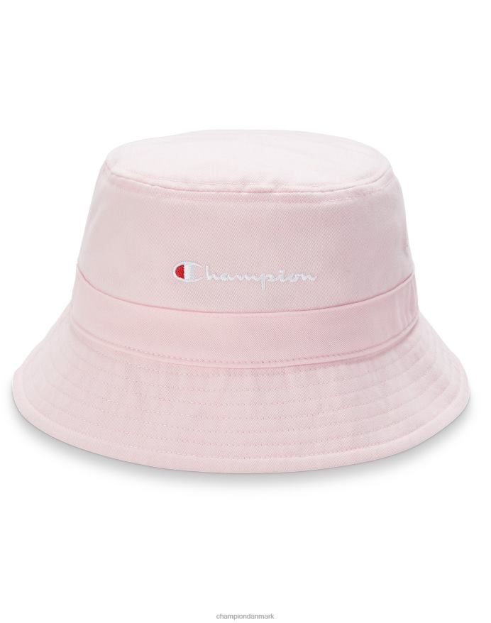 Champion beklædningsvasket bøttehatskrift V6J66871 primer pink