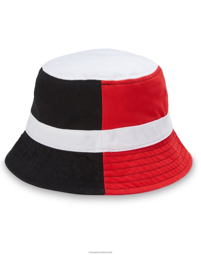 Champion colorblock bøttehat V6J66867 hvid/skarlagenrød/sort