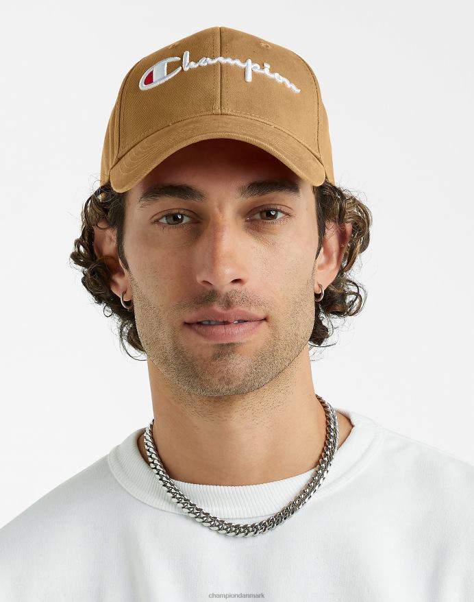 Champion klassisk twill hat 3d script V6J66885 sandsten