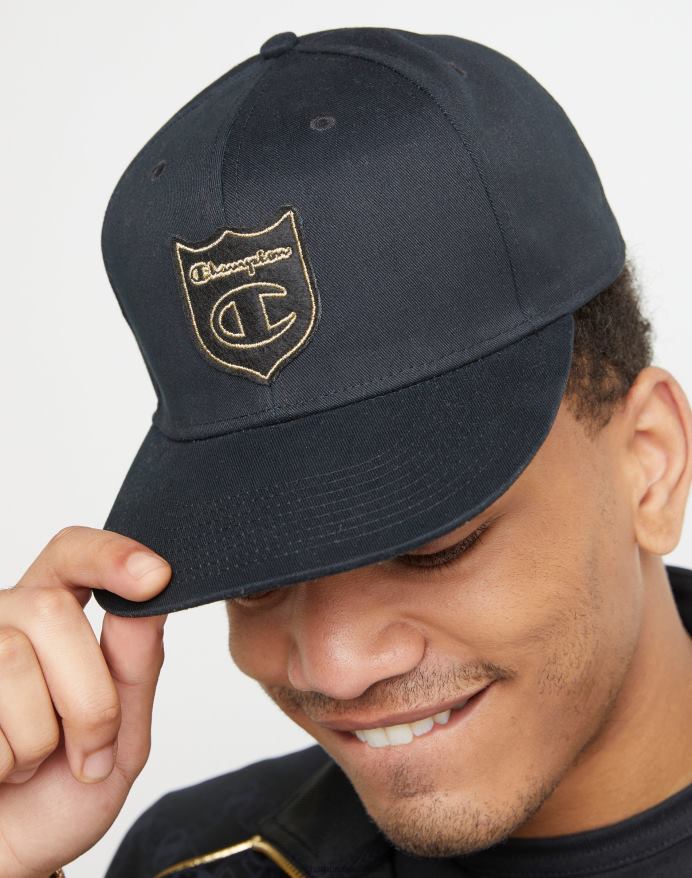 Champion snapback hat c badge V6J66872 sort