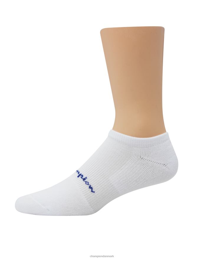 Champion kompression no-show sokker 3 par V6J66719 hvid