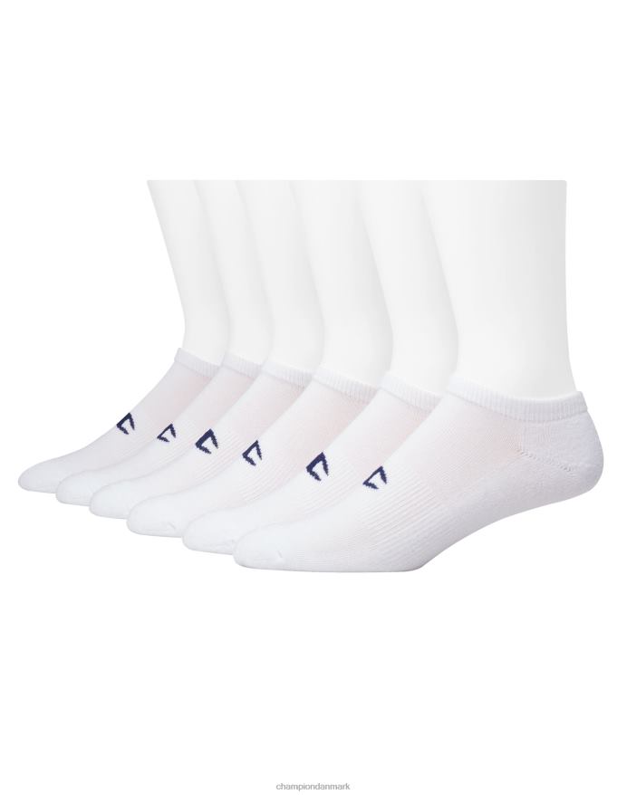 Champion no-show sokker 6 par V6J66740 hvid