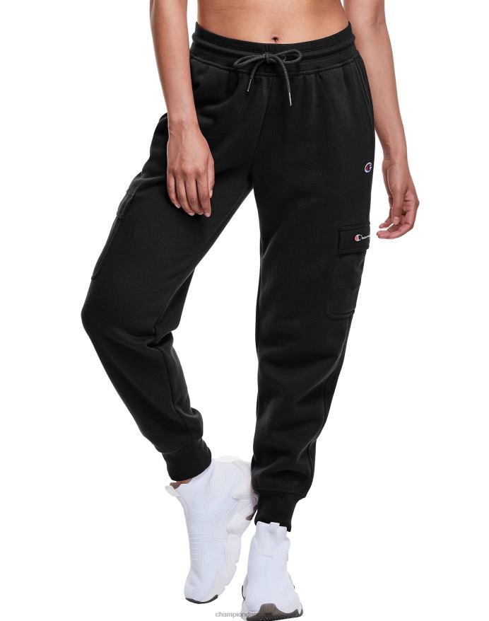 Champion campus eco fleece cargo joggers script logo 28 V6J661145 sort