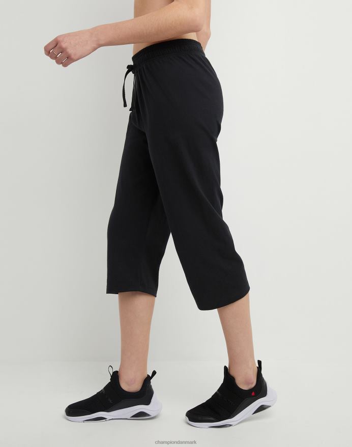 Champion hverdags bomuld capris 18 V6J661170 sort