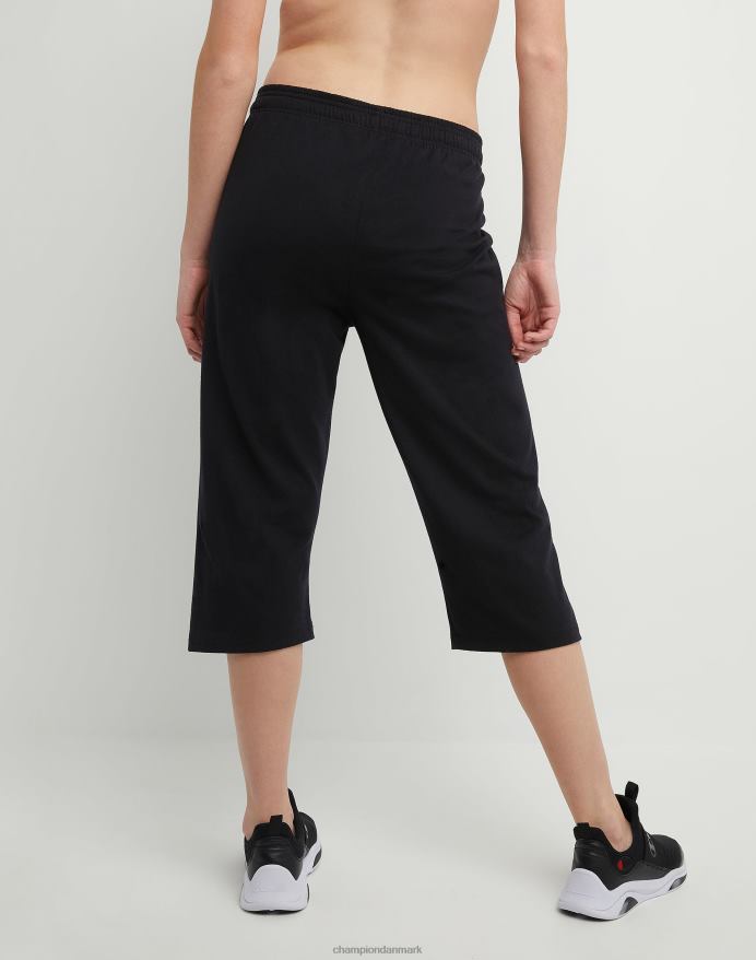 Champion hverdags bomuld capris 18 V6J661170 sort