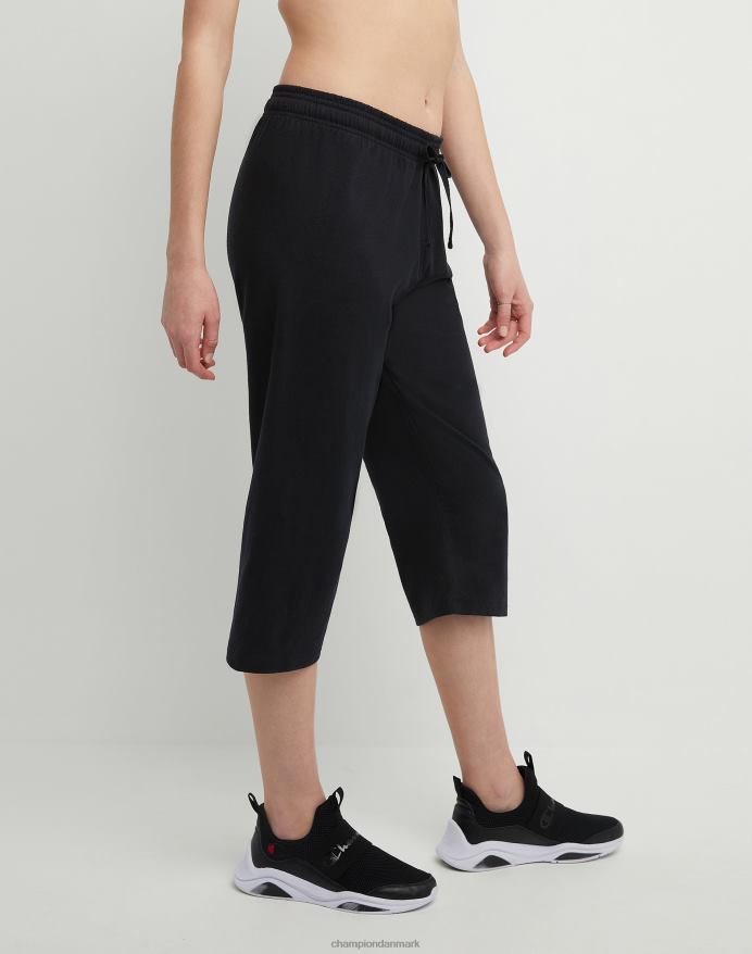 Champion hverdags bomuld capris 18 V6J661170 sort