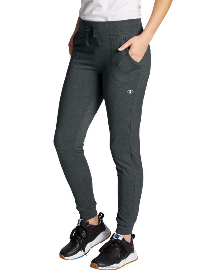 Champion hverdags joggers i bomuld 29 V6J661162 granitlyng