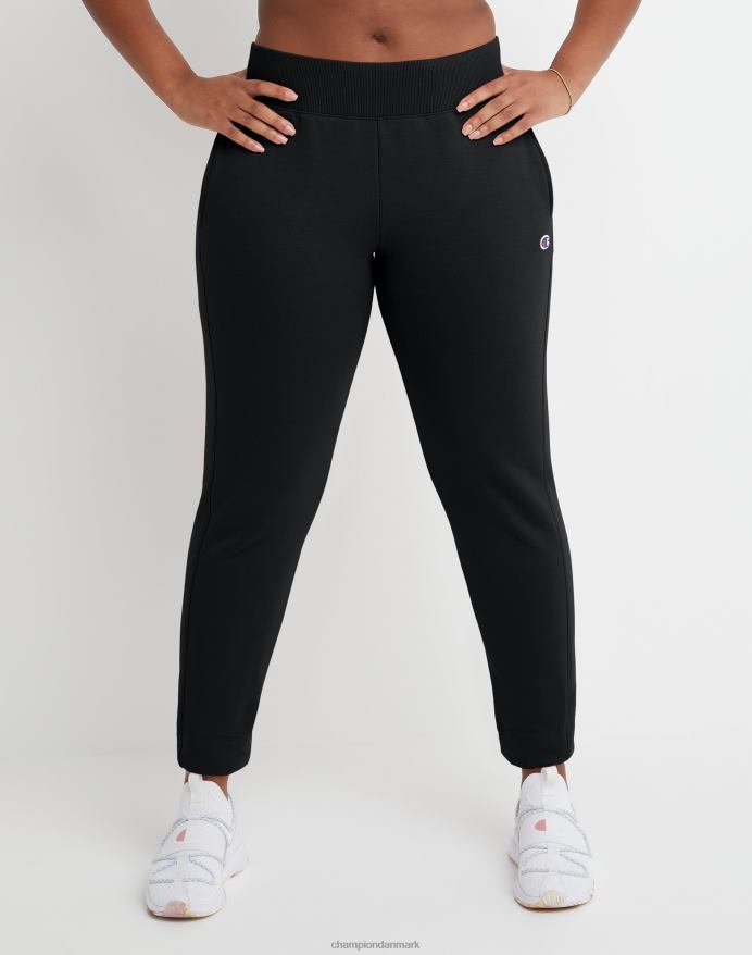 Champion powerblend fleece joggingbukser broderet c patch logo 28 V6J661142 sort