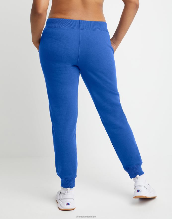 Champion powerblend joggers klassiske script logo 29 V6J661127 dyb blændende blå
