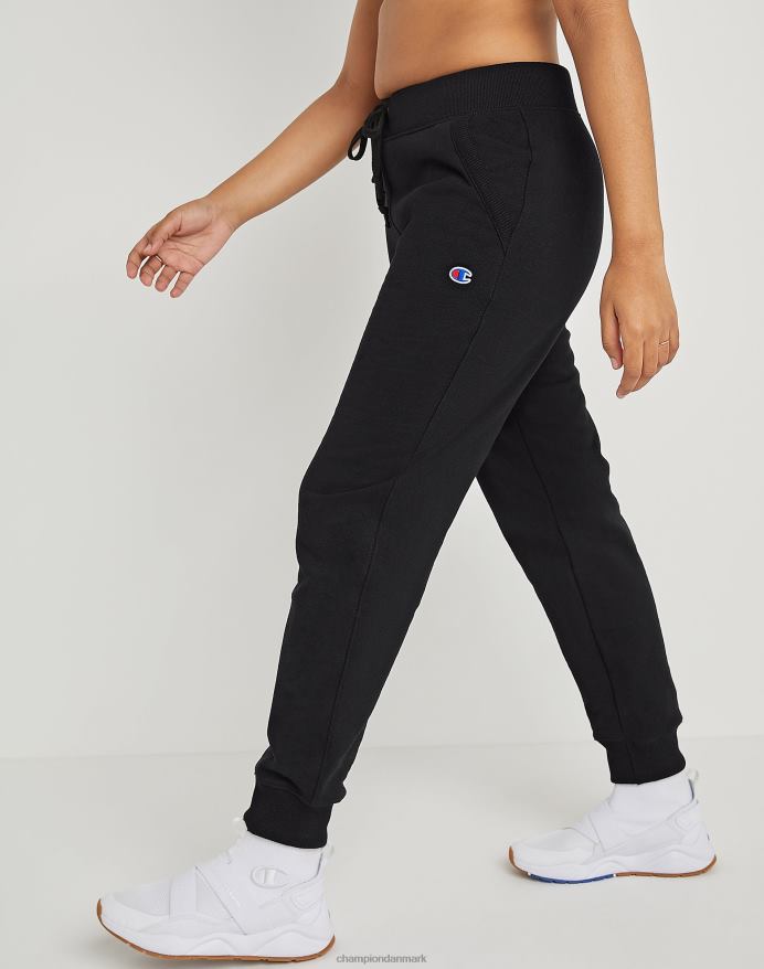 Champion powerblend joggers klassiske script logo 29 V6J661154 sort