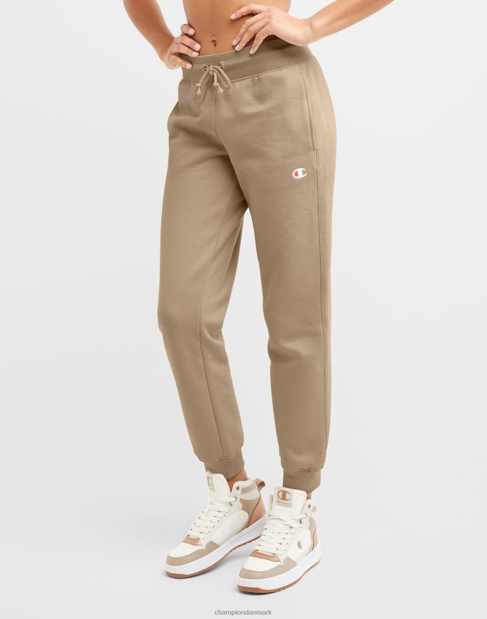 Champion reverse weave joggers c logo 29 V6J661101 land valnød