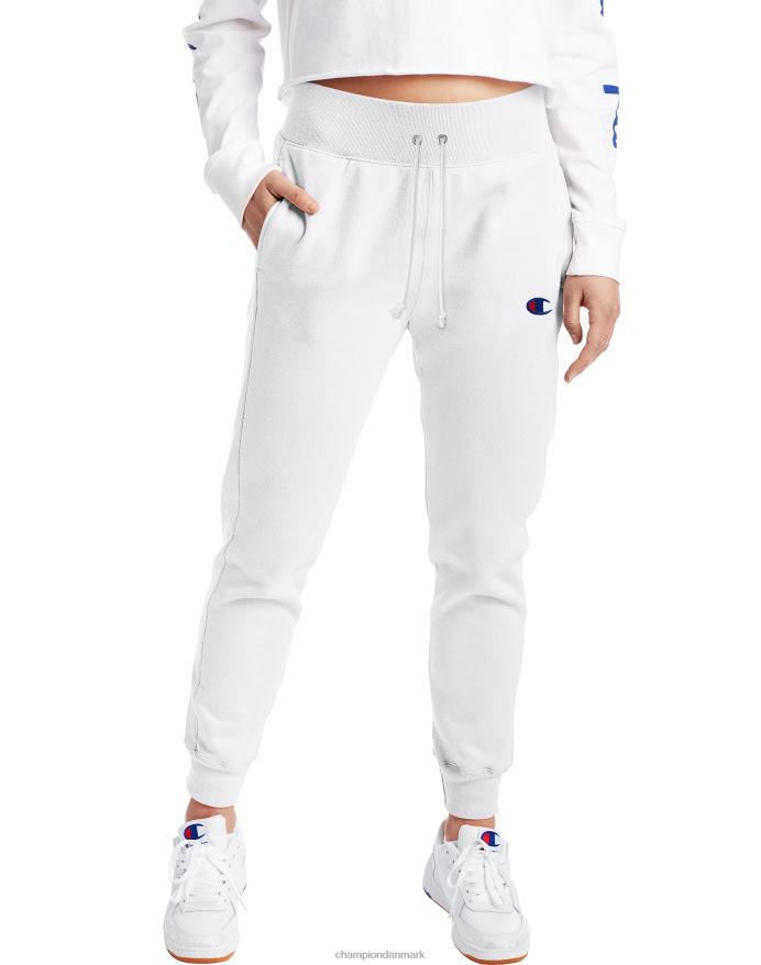 Champion reverse weave joggers c logo 29 V6J661104 hvid