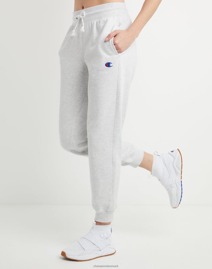 Champion reverse weave joggers c logo 29 V6J661106 sølvgrå