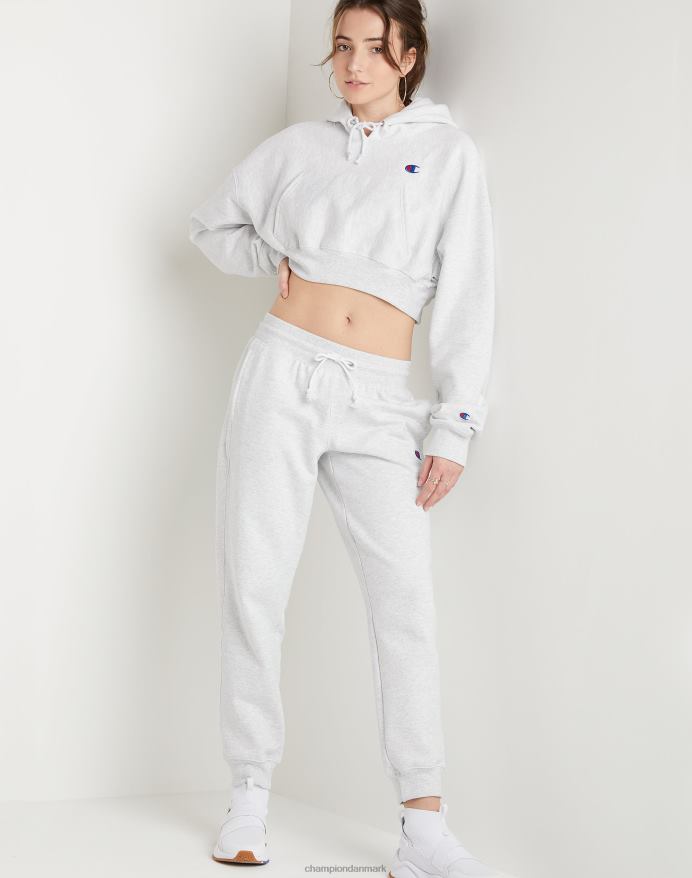 Champion reverse weave joggers c logo 29 V6J661106 sølvgrå