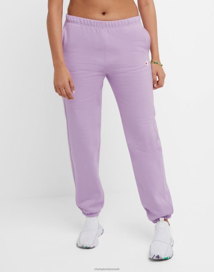Champion reverse weave joggers c logo V6J661091 bleg iris lilla