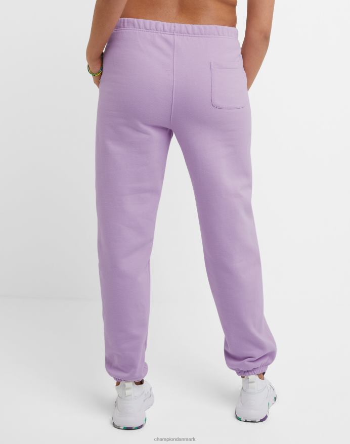 Champion reverse weave joggers c logo V6J661091 bleg iris lilla