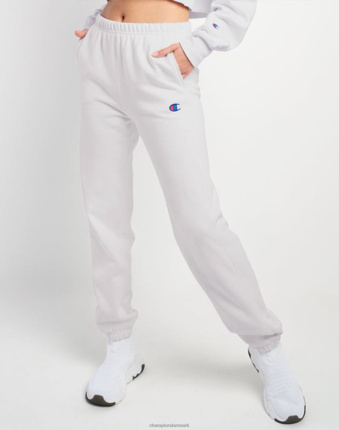 Champion reverse weave joggers c logo V6J661095 hvid