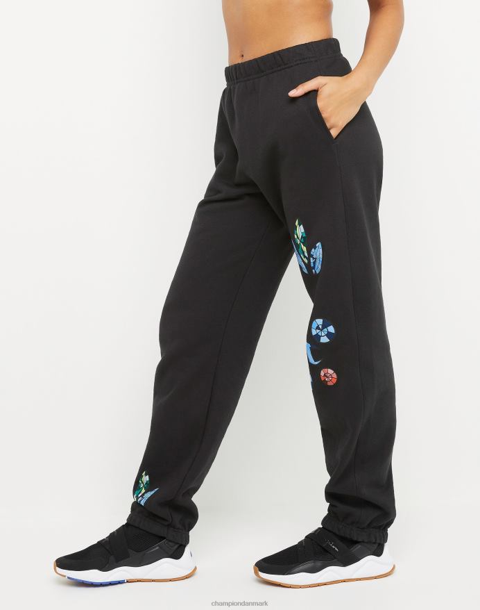 Champion reverse weave oversize joggingbukser 30 V6J661133 sort