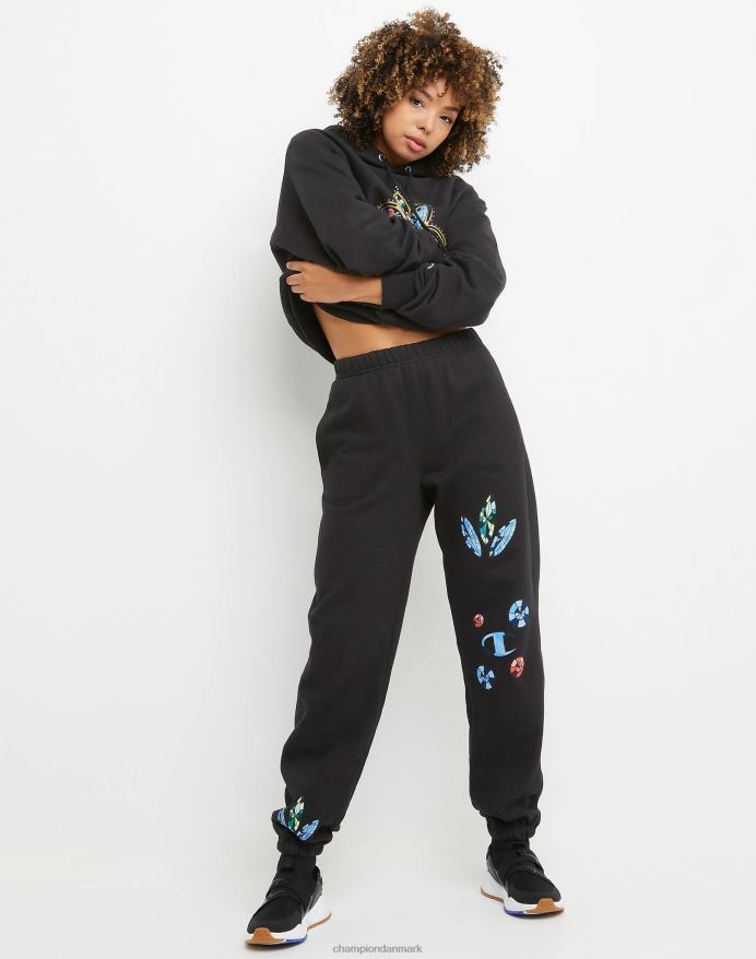 Champion reverse weave oversize joggingbukser 30 V6J661133 sort