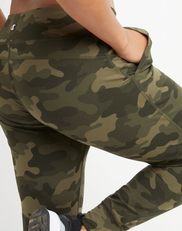 Champion soft touch camo jogger 31.5 V6J661120 sport camo ammunition grøn held