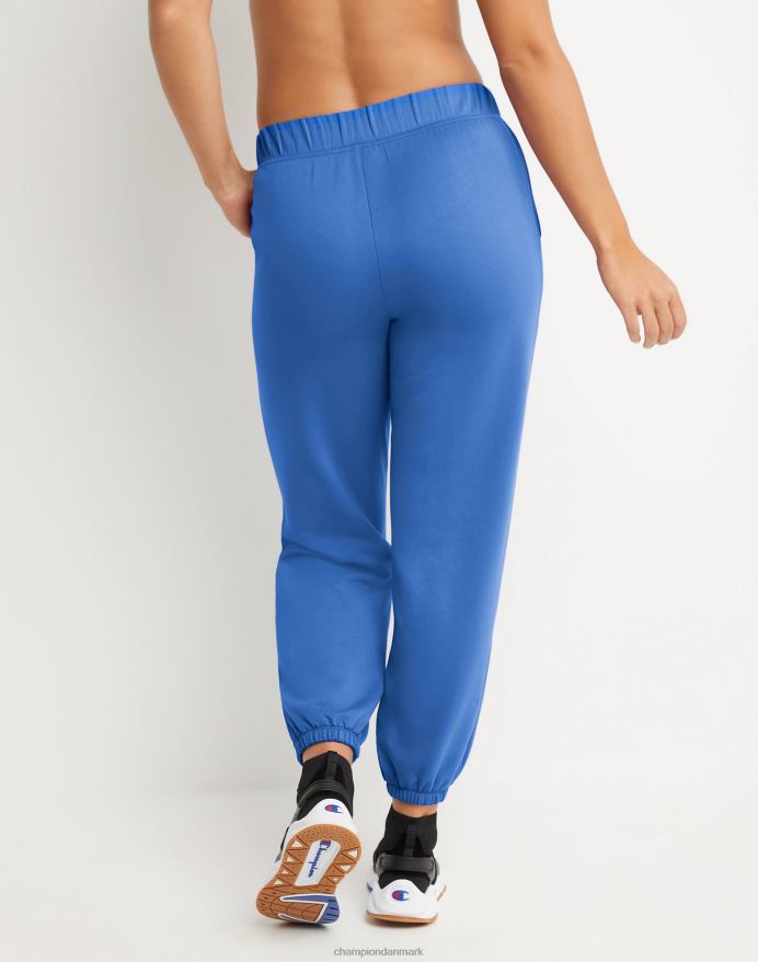 Champion soft touch sweatpants c logo 27 V6J661138 varme blåbær