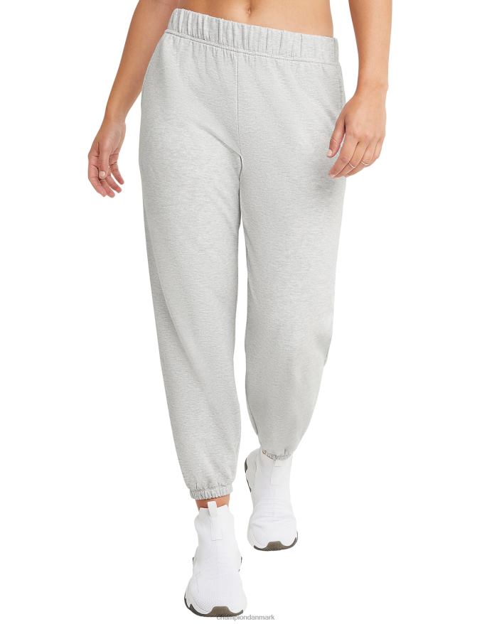 Champion soft touch sweatpants c logo 27 V6J661139 oxford grå