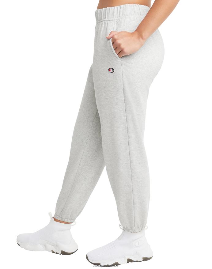 Champion soft touch sweatpants c logo 27 V6J661139 oxford grå