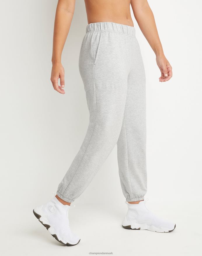 Champion soft touch sweatpants c logo 27 V6J661139 oxford grå