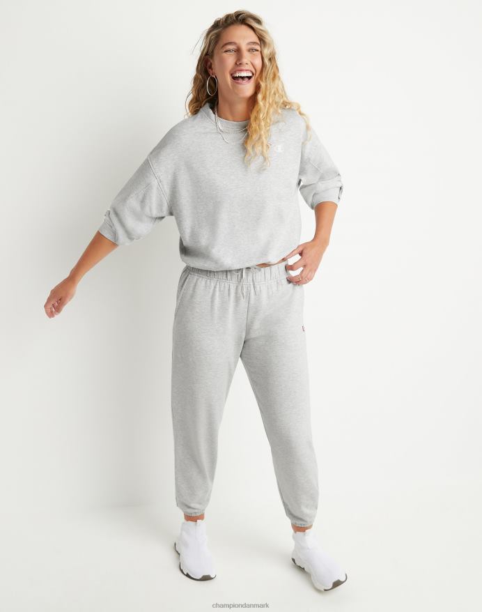 Champion soft touch sweatpants c logo 27 V6J661139 oxford grå