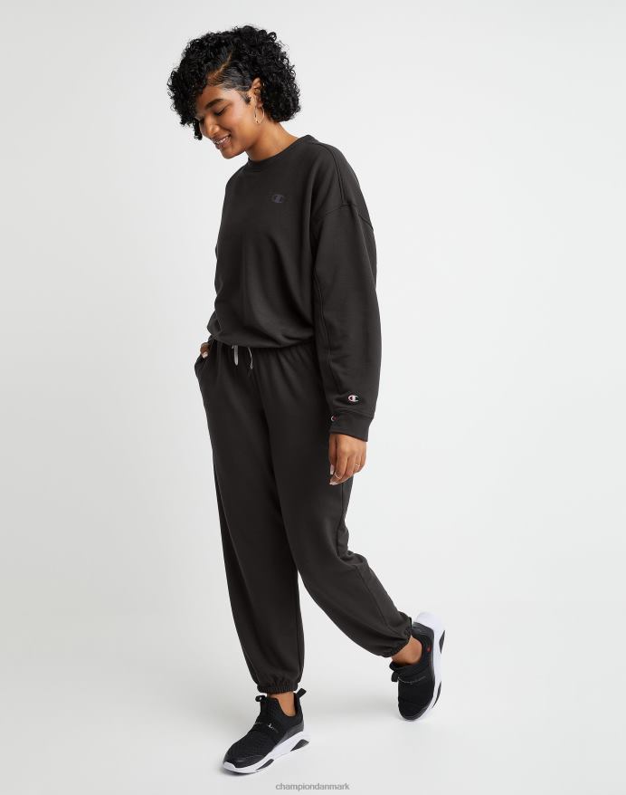 Champion soft touch sweatpants c logo 27 V6J661140 sort