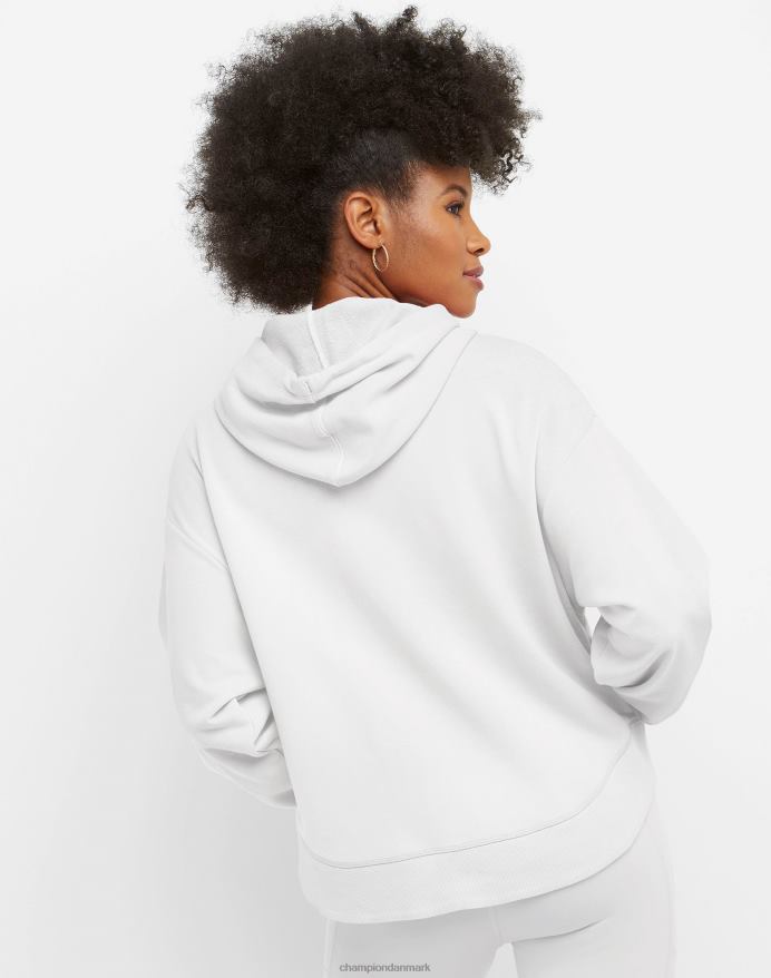 Champion campus fransk frotté hættetrøje tre-c V6J661016 hvid