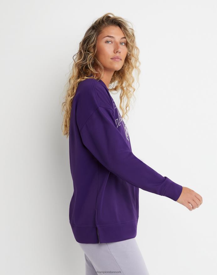 Champion game day oversized pullover V6J661966 rig lilla