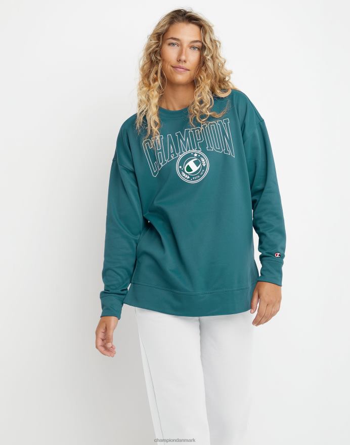 Champion game day oversized pullover V6J661967 aqua tonic