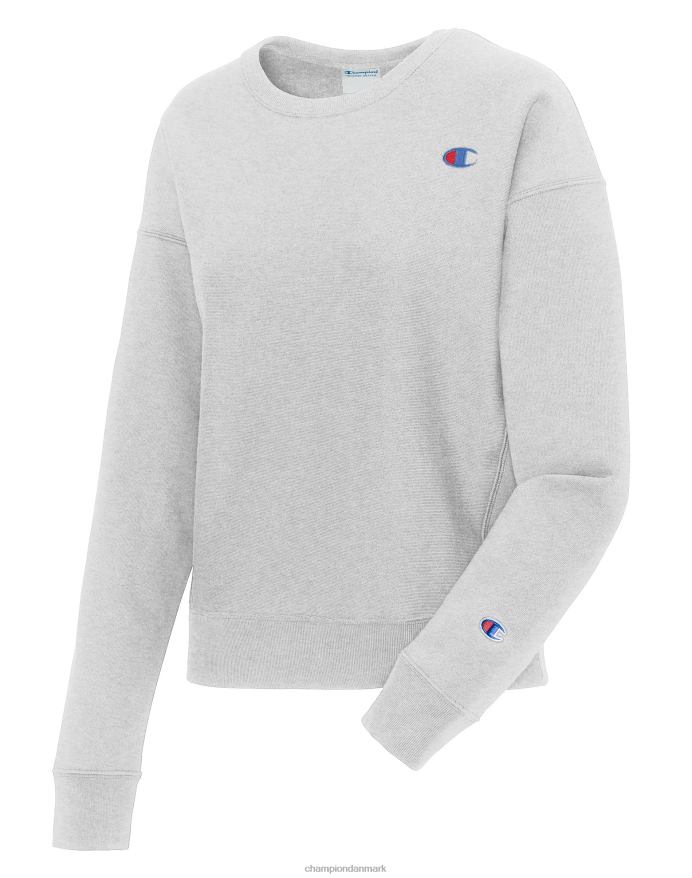 Champion omvendt vævet crew c-logo V6J662023 sølvgrå