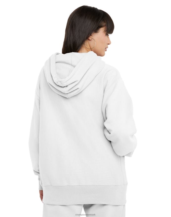 Champion oversized omvendt vævet hættetrøje c-logo V6J66941 hvid