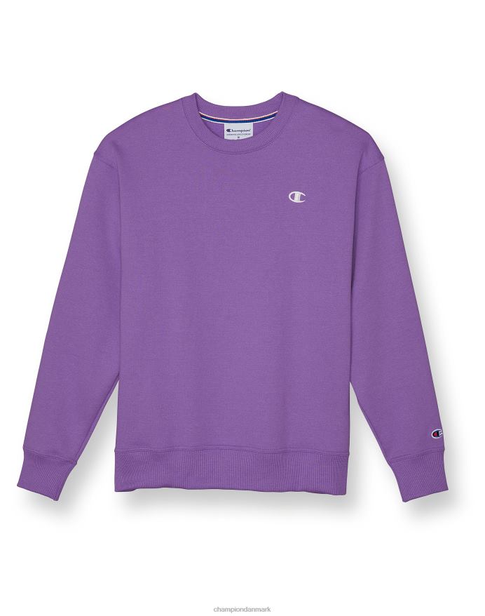 Champion powerblend fleece oversized crew c logo V6J661990 kreativ lilla