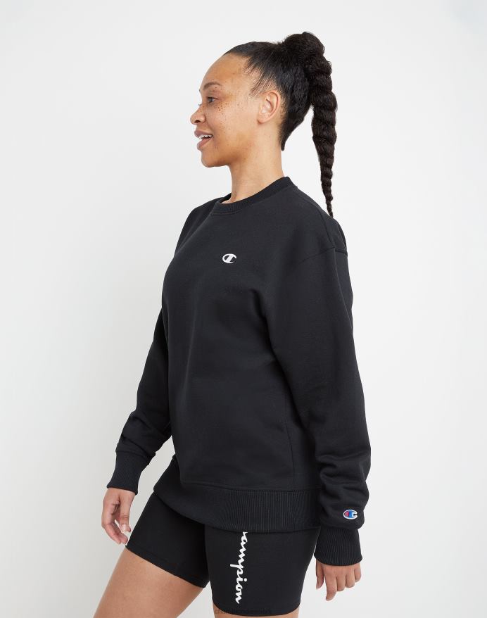 Champion powerblend fleece oversized crew c logo V6J661992 sort