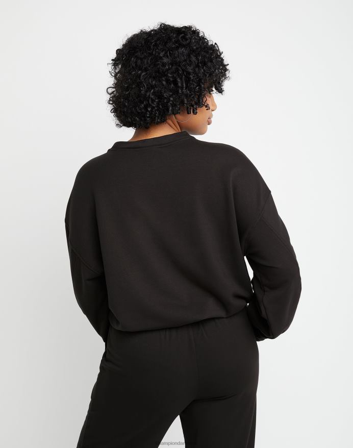 Champion soft touch løbesnor crew c-logo V6J661978 sort