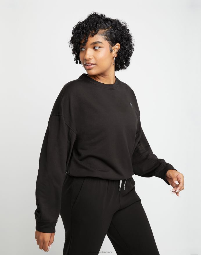 Champion soft touch løbesnor crew c-logo V6J661978 sort