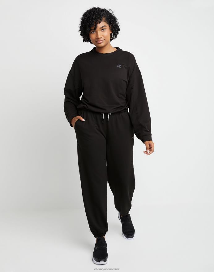 Champion soft touch løbesnor crew c-logo V6J661978 sort