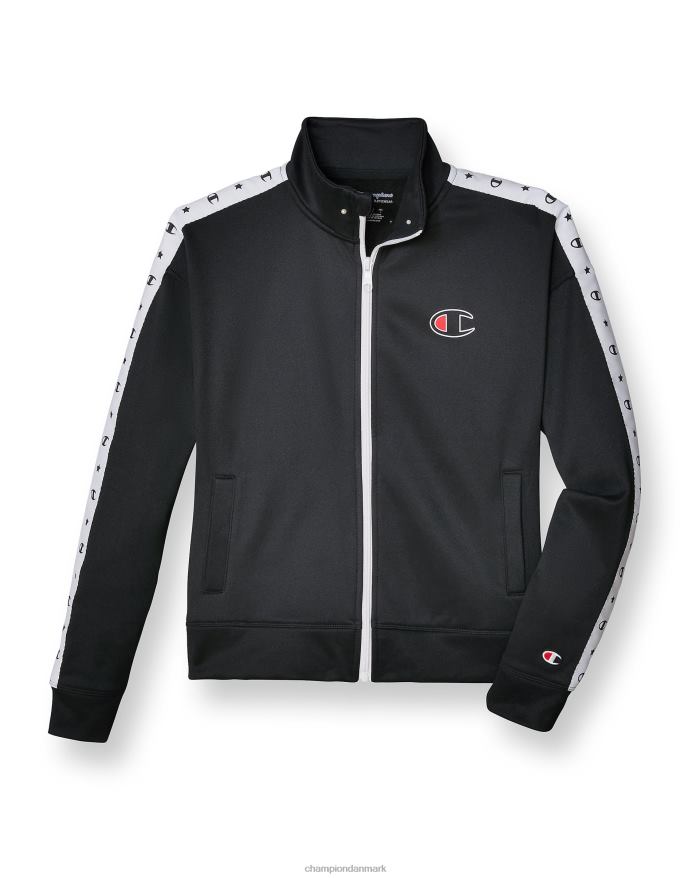 Champion game day træningsjakke outline c logo V6J661067 sort