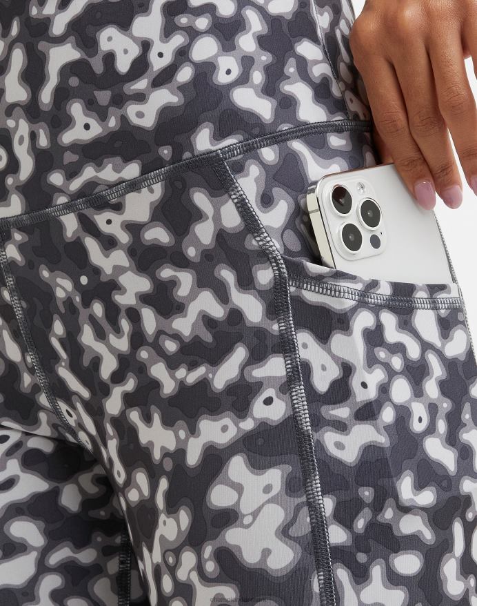 Champion absolutte 3/4 strømpebukser all-over print 23 V6J661278 plettet dyr camo neutral