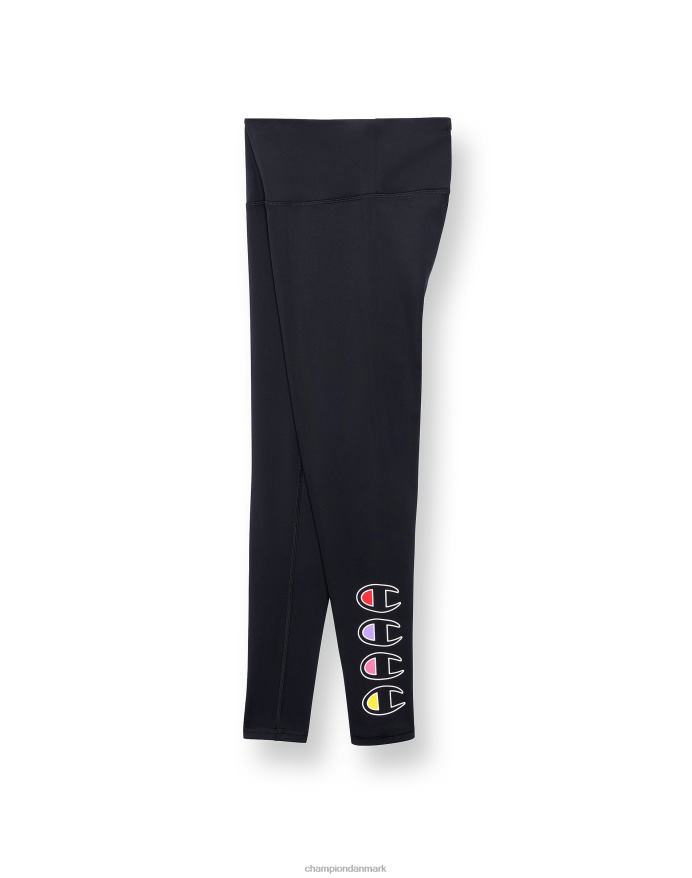Champion absolutte 7/8 strømpebukser outline c logoer 25 V6J661302 sort