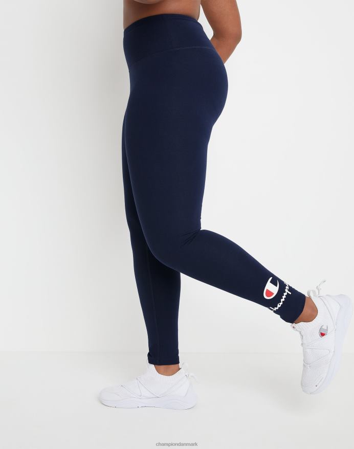 Champion autentiske 7/8 tights c over script logo 25 V6J661309 atletisk flåde