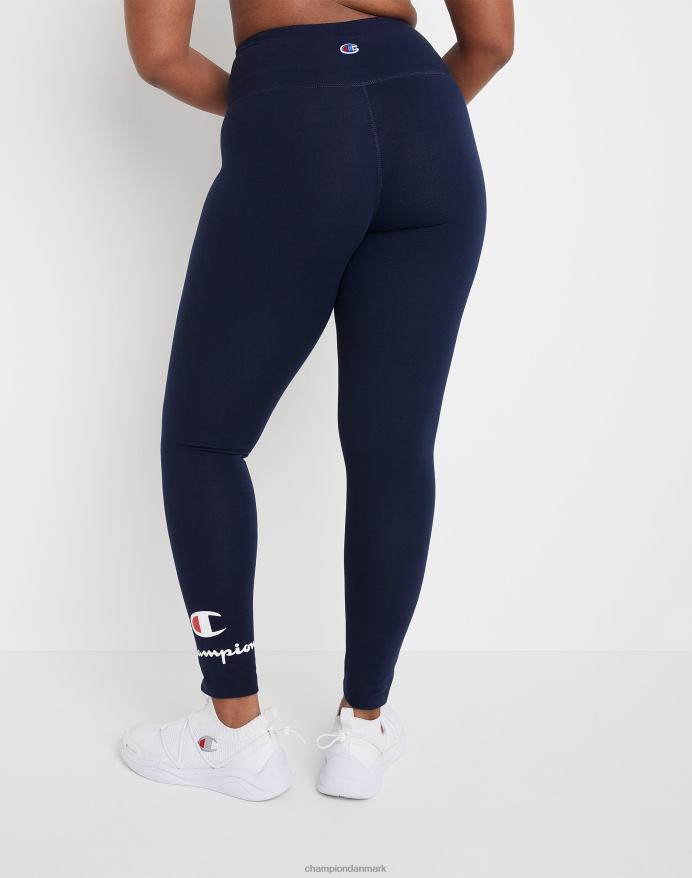 Champion autentiske 7/8 tights c over script logo 25 V6J661309 atletisk flåde