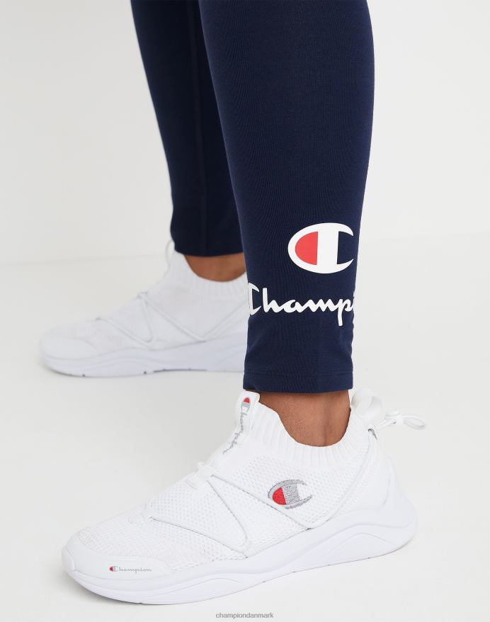 Champion autentiske 7/8 tights c over script logo 25 V6J661309 atletisk flåde