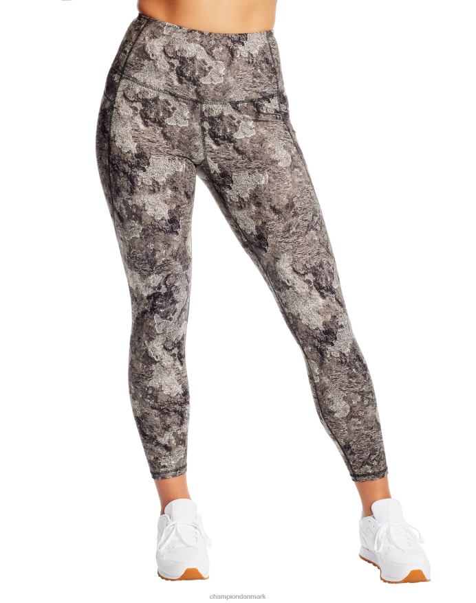 Champion c9 7/8 leggings med høj talje 25 V6J661669 vulkan mos/ekko grå
