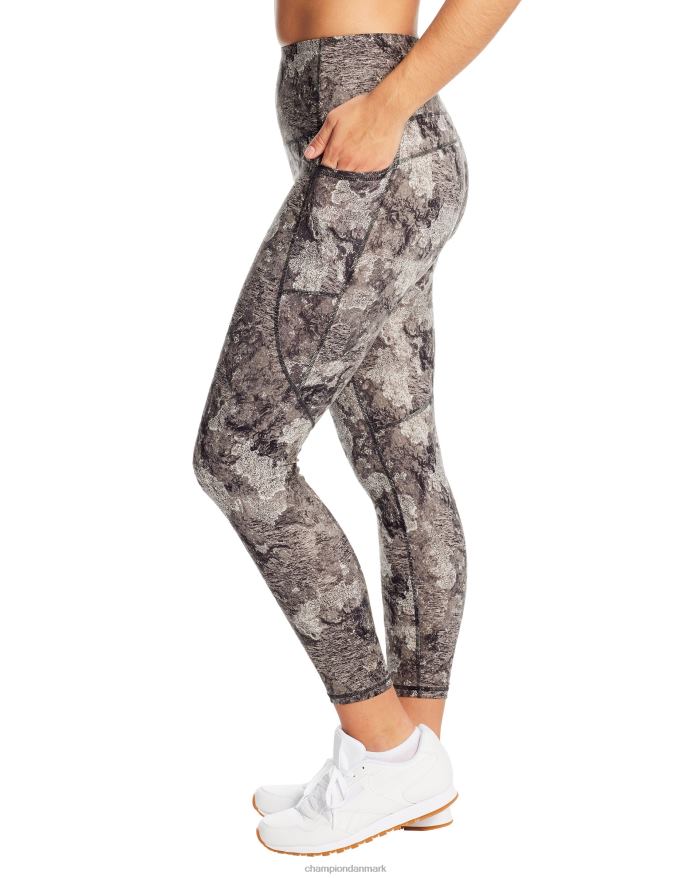 Champion c9 7/8 leggings med høj talje 25 V6J661669 vulkan mos/ekko grå