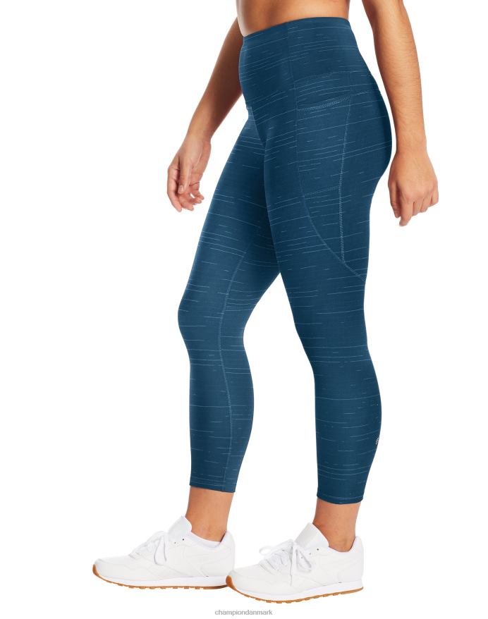 Champion c9 7/8 leggings med høj talje 25 V6J661673 jetson blå/aqua tonic